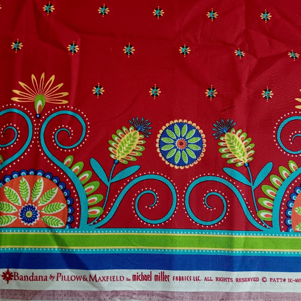 Michael Miller Gypsy Bandana Sewing Quilting Cotton Fabric 2 Yds